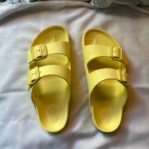 Birkenstock yellow EVA arizona size 34